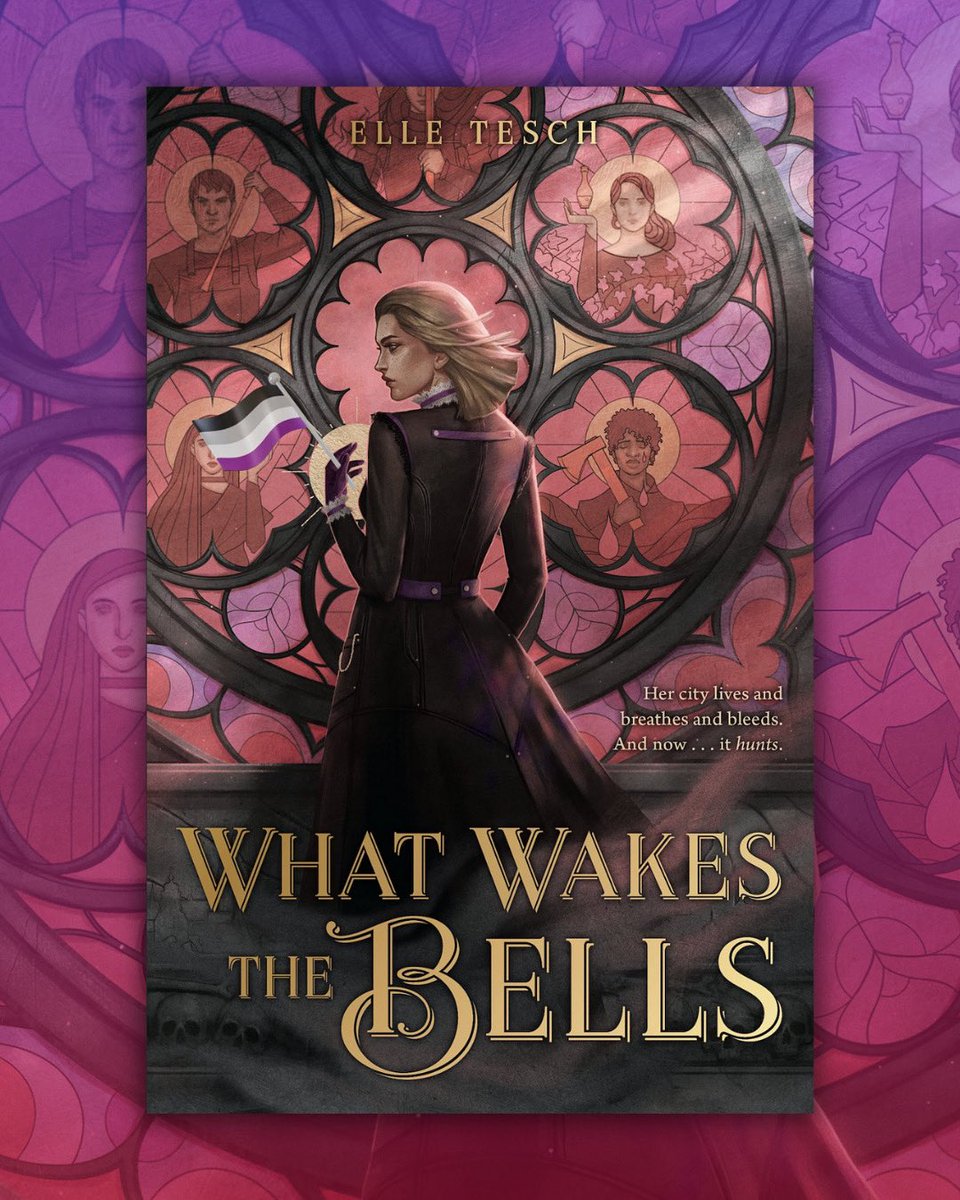 zipitelle's tweet image. 🖤🤍💜Happy Pride from a demi author and her demi heroine! 💜🤍🖤

Did you know that Mina’s coat on the book cover has the same colours as the ace flag? It’s one of my favourite details!