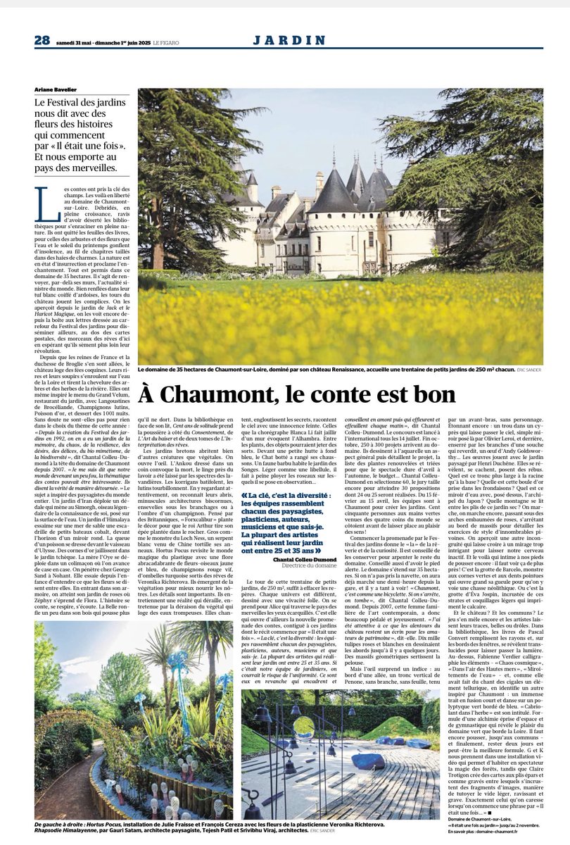 Domaine de Chaumont-sur-Loire (@chaumont_loire) on Twitter photo 