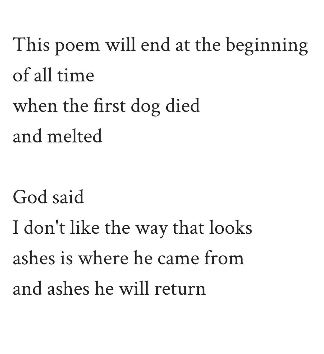 Dogs Poems