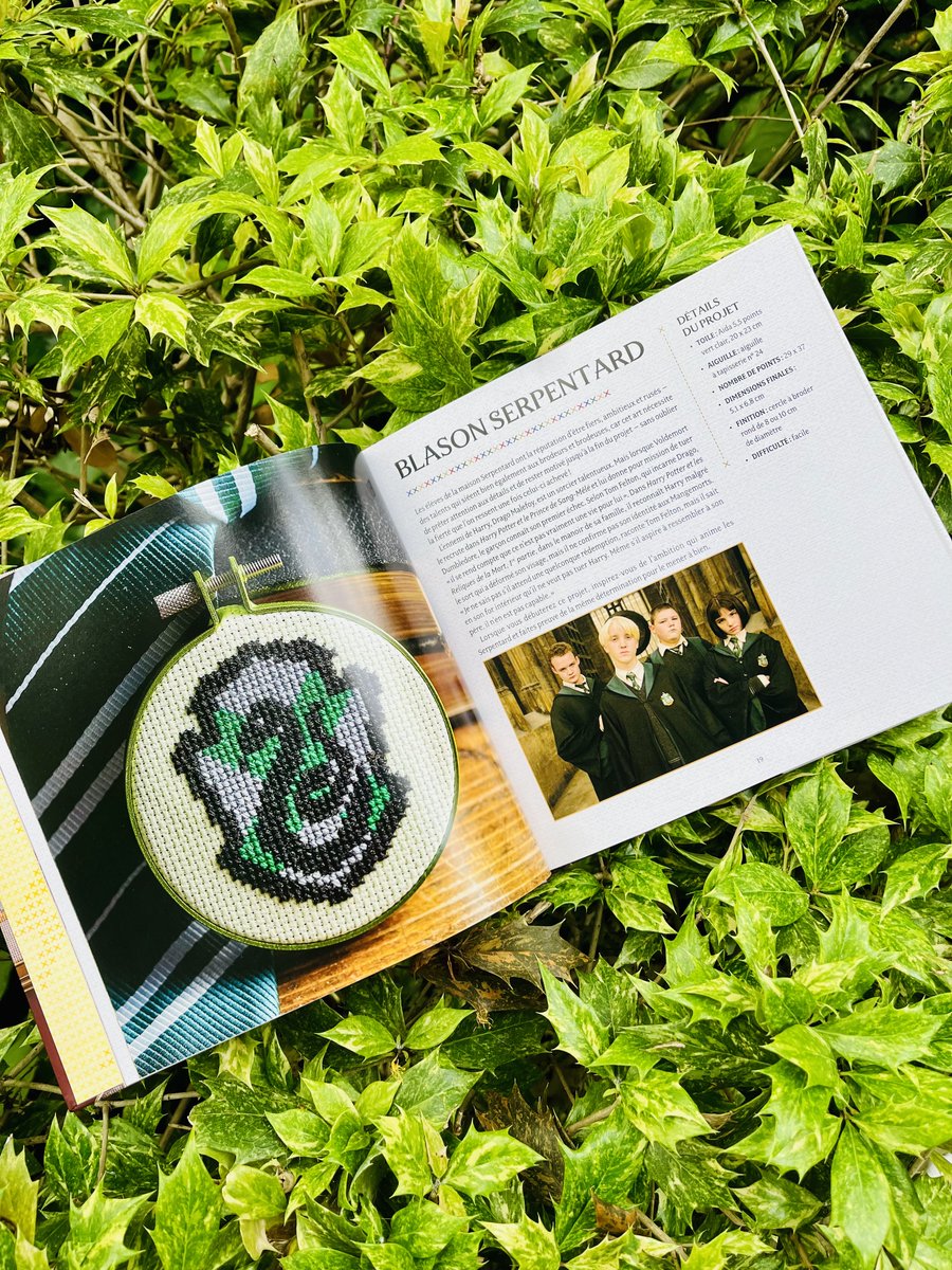 HUGINNMUNINNOFF's tweet photo. Drago Malefoy, le Serpentard le plus aimé de la saga #HarryPotter, est né le 5 juin 🖤💚

Pour tous les Potterheads créatifs, le patron du blason de sa maison est à retrouver dans Harry Potter : la magie du point de croix✨ https://t.co/v6jOsdPoIP