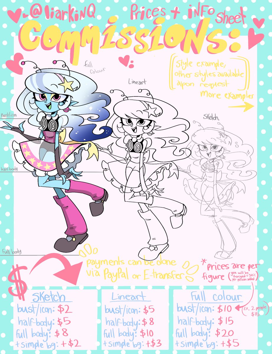 liarkinq7's tweet image. COMMISSIONS ARE OPEN π
Start by sending me a dm so we can start discussing expectations and all that fun stuff :) #helluvaboss #artcommissions #stolas #blitzΓΈ