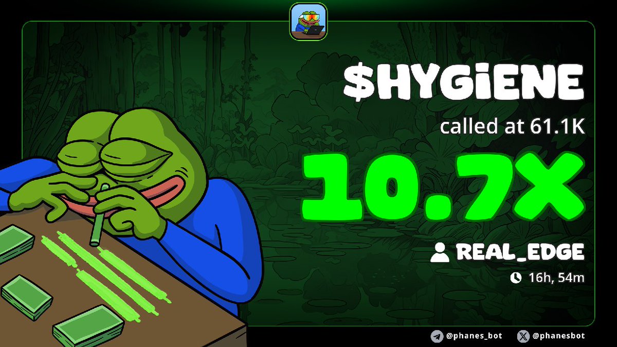 web3_edge0's tweet image. Just printed a clean 10x on a call I dropped 👀
Was lowkey just testing…

Might start taking this alpha thing seriously 😮‍💨