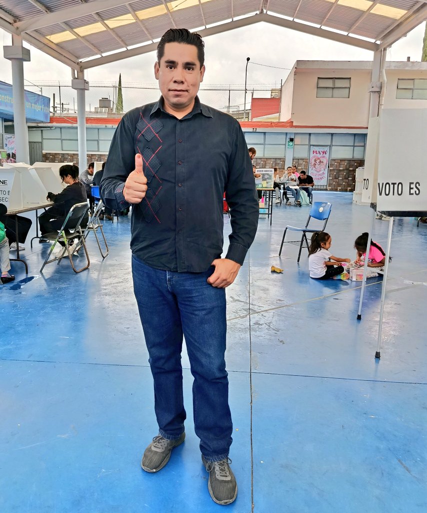 Cumpliendo con un deber cívico #voto #PoderJudicial