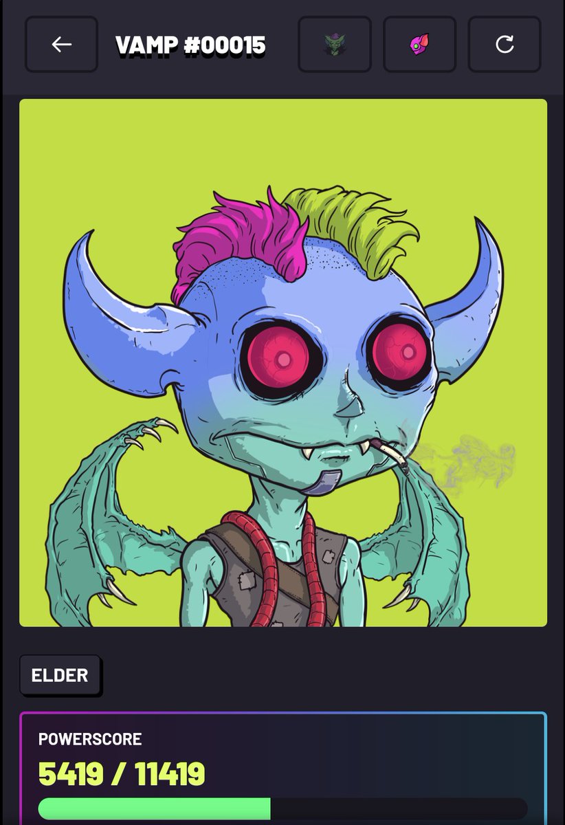 $Kryptman (@thekryptman) on Twitter photo Cracked open a <a href="/TheDerpBirds/">Derp Birds</a> Zeta tome and got my first Elder vamp!
He's kinda ugly but he's mine! Cracked open a <a href="/TheDerpBirds/">Derp Birds</a> Zeta tome and got my first Elder vamp!
He's kinda ugly but he's mine!