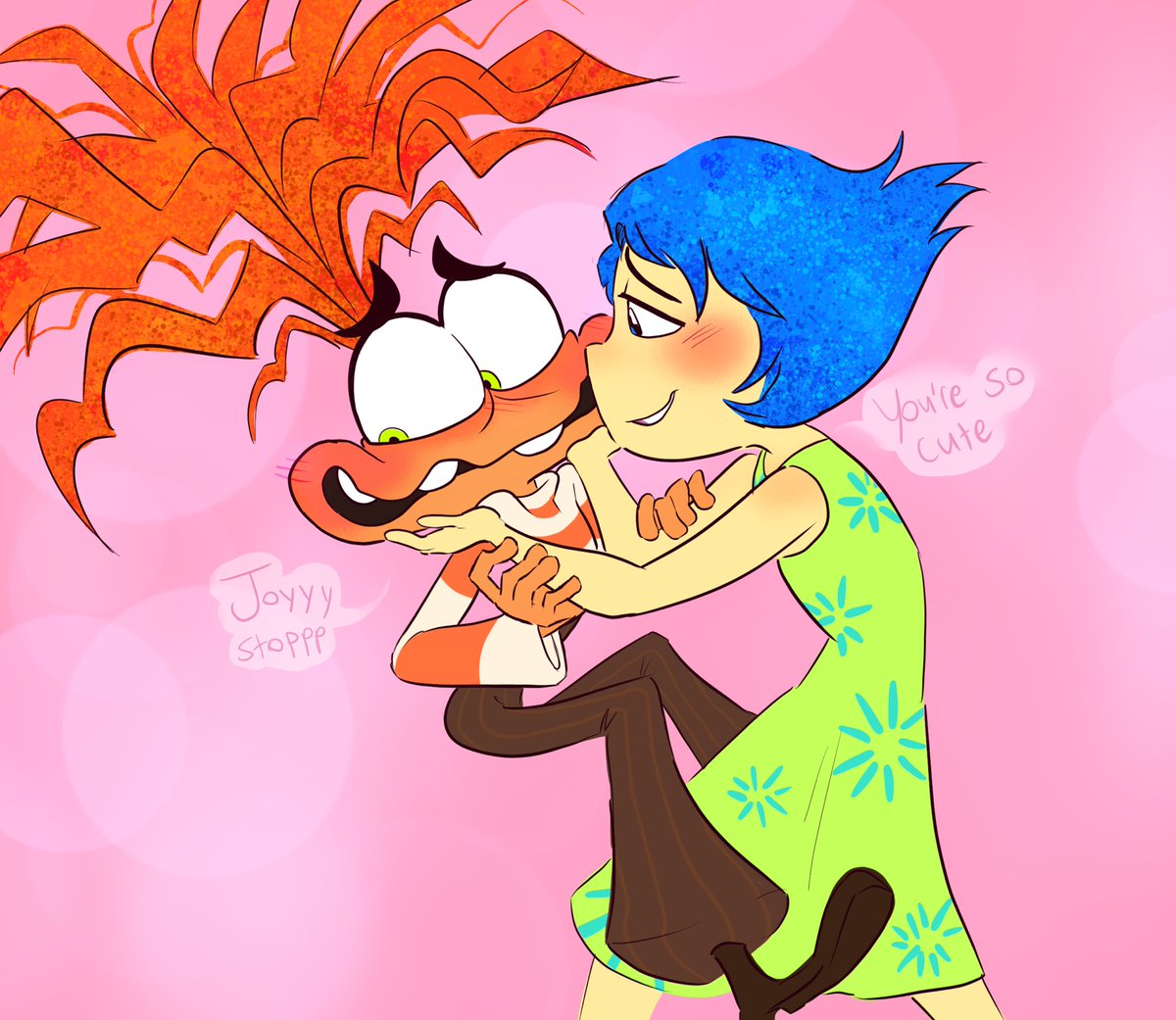 Happy #PrideMonth yall, did you know that I’m a lesbian and also #joyxiety is real to me?? Anyway stream Good Enough on my YT 💕#InsideOut2