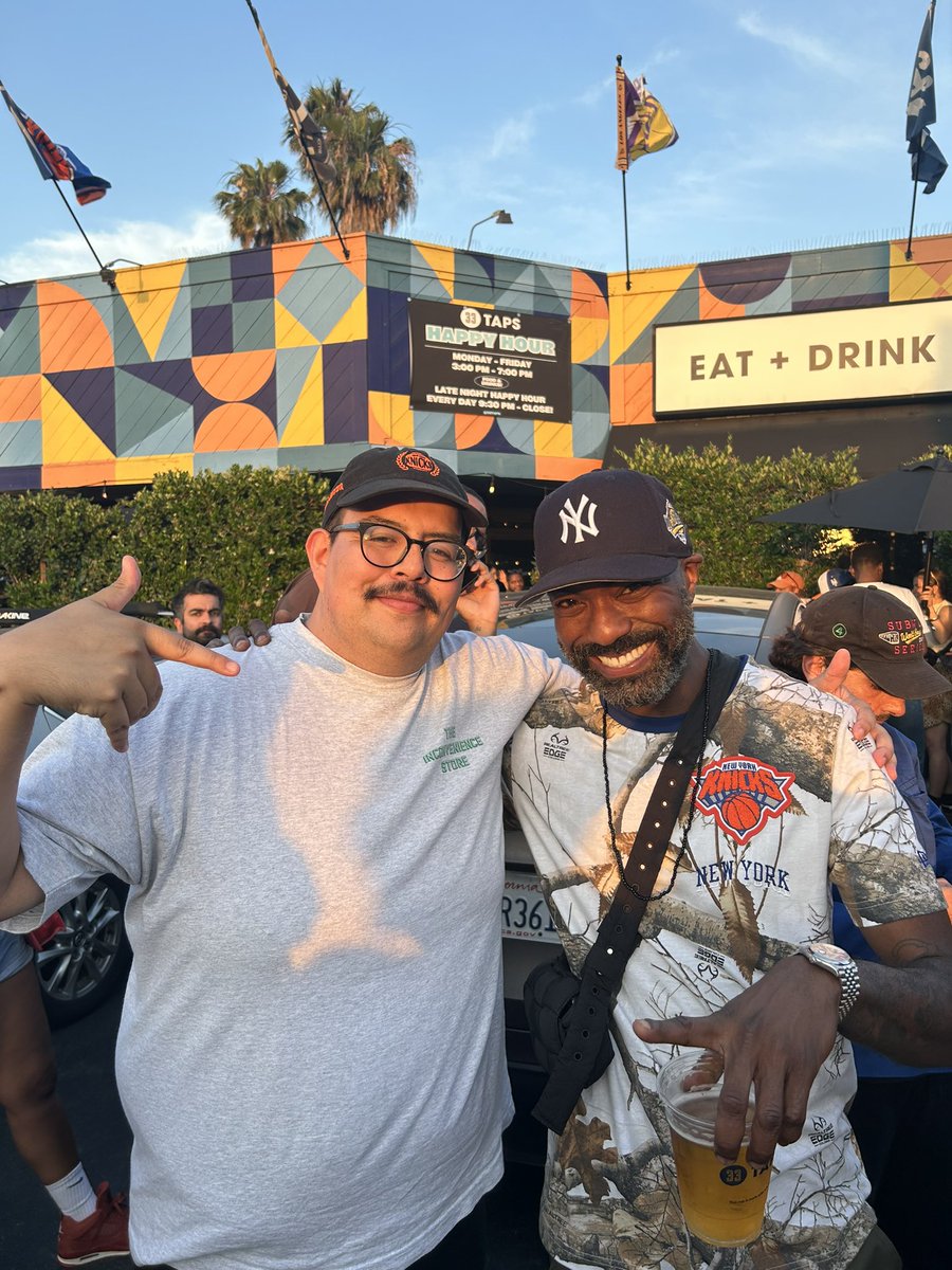 Knicks lost, but got to thank <a href="/desusnice/">Desus MF Nice💯</a> for making me a Knicks fan years ago. 🏀