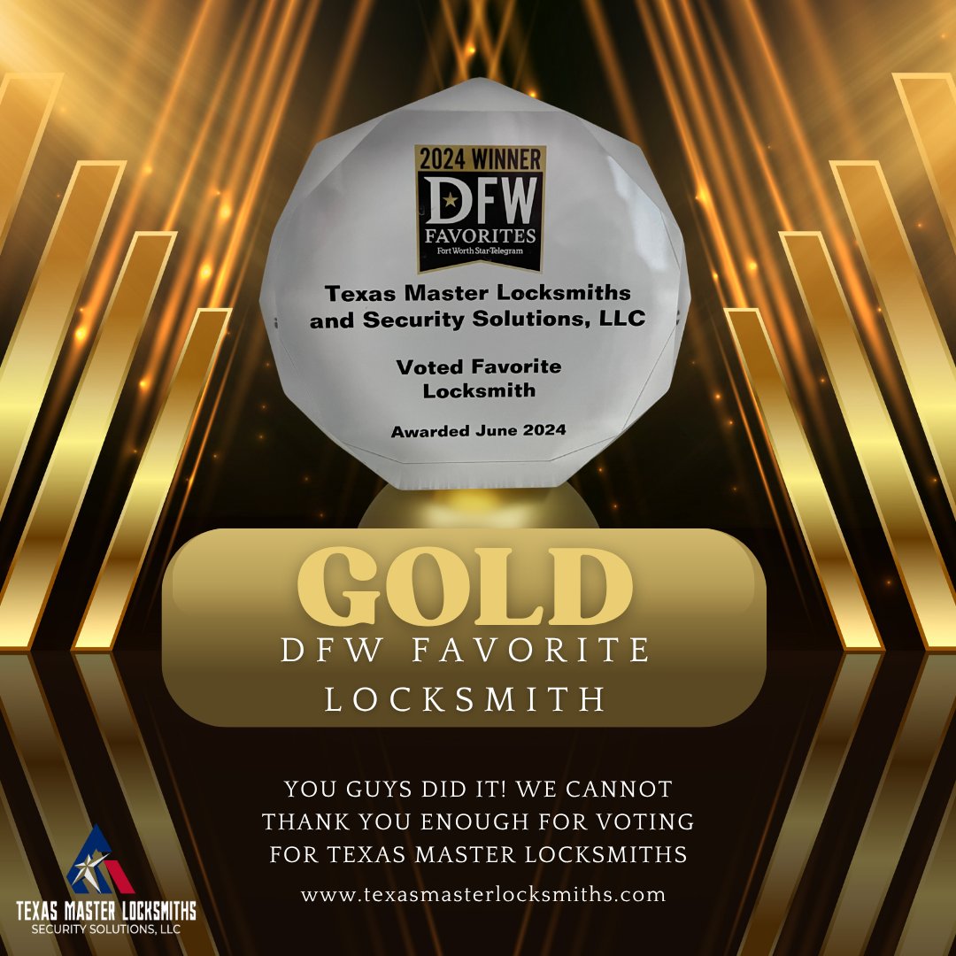 Texas Master Locksmiths and Security Solutions LLC tweet media