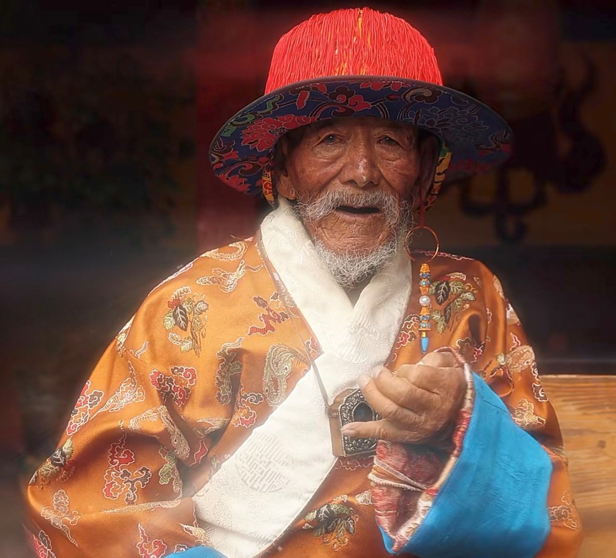 103 year-old Tibetan man from Shigatse