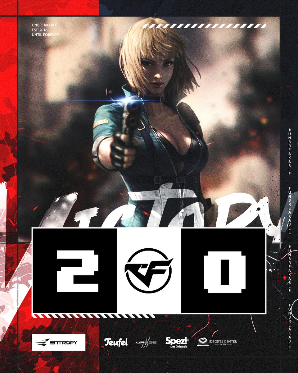 Entropy (@entropygaming) on Twitter photo Ein sehr erfolgreiches #CrossFire-Wochenende! Mit einem erneuten 2:0-Sieg haben wir eine perfekte erste Spielwoche hingelegt! 🤩
So kann es gerne weitergehen!
<a href="/CrossFireOnline/">CrossFire West</a> | <a href="/Esports_CF/">CrossFire Esports</a> Ein sehr erfolgreiches #CrossFire-Wochenende! Mit einem erneuten 2:0-Sieg haben wir eine perfekte erste Spielwoche hingelegt! 🤩
So kann es gerne weitergehen!
<a href="/CrossFireOnline/">CrossFire West</a> | <a href="/Esports_CF/">CrossFire Esports</a>