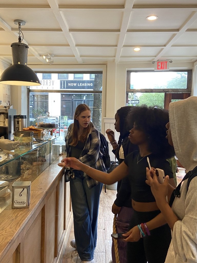 On Friday, students from the Italian Club headed to Gelateria Gentile in Williamsburg for some afternoon fun and a sweet treat