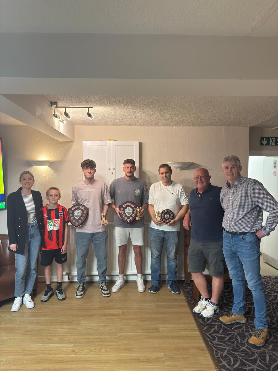 Sammo, Charlie, Ben and Dessie. Great stuff guy's,  thanks for all your efforts.👏👏🏆🏆⚽️⚽️