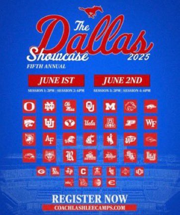 Hayes Patterson (@hayes_patt26060) on Twitter photo Looking forward to competing at the <a href="/SMUFB/">SMU Football</a> camp tomorrow @ 2PM
<a href="/_Jerry_Edwards/">Jerry Edwards</a>
<a href="/Coach_JSnyder/">Jeremy Snyder</a>
<a href="/cody_spence1/">Cody Spence</a>
<a href="/CoachNUremovich/">Nick Uremovich</a>
<a href="/PantherFBBoost/">CHHS Panther Football Boosters</a>
<a href="/CHHS_FOOTBALL/">CHHS Football</a>
<a href="/RecruitCville/">Recruit CHHS Football</a> Looking forward to competing at the <a href="/SMUFB/">SMU Football</a> camp tomorrow @ 2PM
<a href="/_Jerry_Edwards/">Jerry Edwards</a>
<a href="/Coach_JSnyder/">Jeremy Snyder</a>
<a href="/cody_spence1/">Cody Spence</a>
<a href="/CoachNUremovich/">Nick Uremovich</a>
<a href="/PantherFBBoost/">CHHS Panther Football Boosters</a>
<a href="/CHHS_FOOTBALL/">CHHS Football</a>
<a href="/RecruitCville/">Recruit CHHS Football</a>
