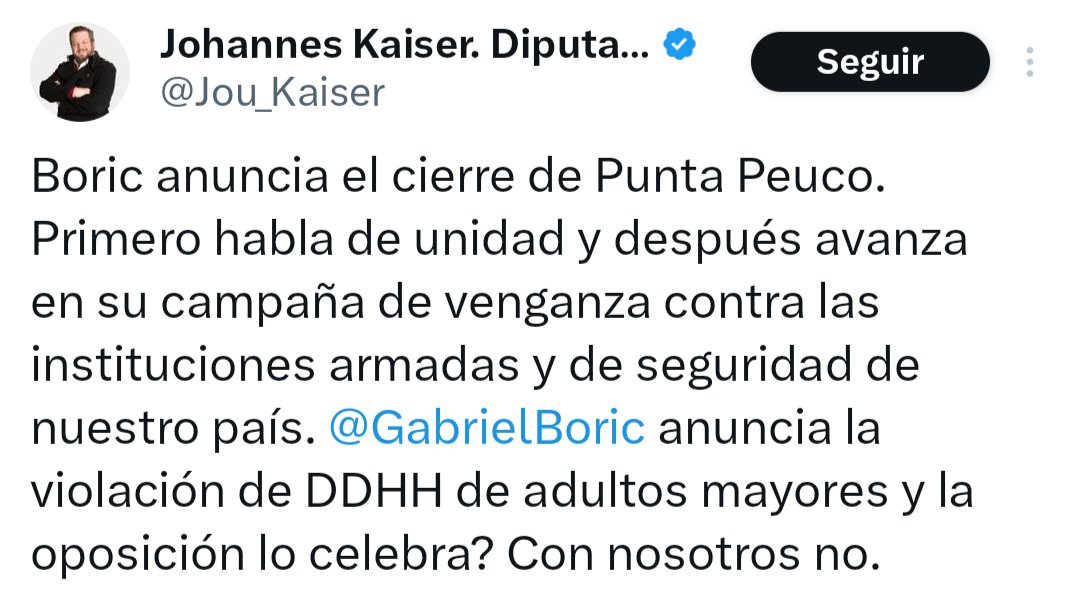 Aclaración para el diputado Kaiser:
1️⃣ Justicia no es venganza. Sería bueno que un legislador supiera la diferencia.
2️⃣ ¿Está diciendo que en las cárceles comunes se violan los DD.HH.? Entonces exíjale al gobierno condiciones dignas para todas y todos, no solo para violadores de