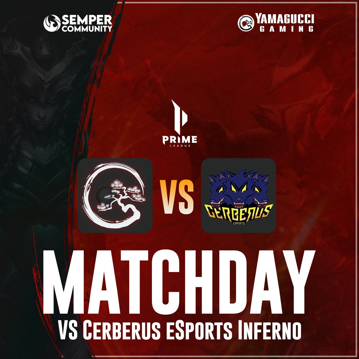 Yamagucci Gaming (@yamaguccigaming) on Twitter photo 【#MATCHDAY】📷 Heute gegen Cerberus - Ihr bellt, wir beißen. Auf eine heiße Partie! 📷 <a href="/PrimeLeague/">Die Techniker Prime League</a> 📷 Cerberus eSports 📷 21:00 Uhr 📷 twitch.tv/yamagucci_gami… <a href="/SemperCommunity/">Semper</a> <a href="/PrimeLeague/">Die Techniker Prime League</a> 【#MATCHDAY】📷 Heute gegen Cerberus - Ihr bellt, wir beißen. Auf eine heiße Partie! 📷 <a href="/PrimeLeague/">Die Techniker Prime League</a> 📷 Cerberus eSports 📷 21:00 Uhr 📷 twitch.tv/yamagucci_gami… <a href="/SemperCommunity/">Semper</a> <a href="/PrimeLeague/">Die Techniker Prime League</a>