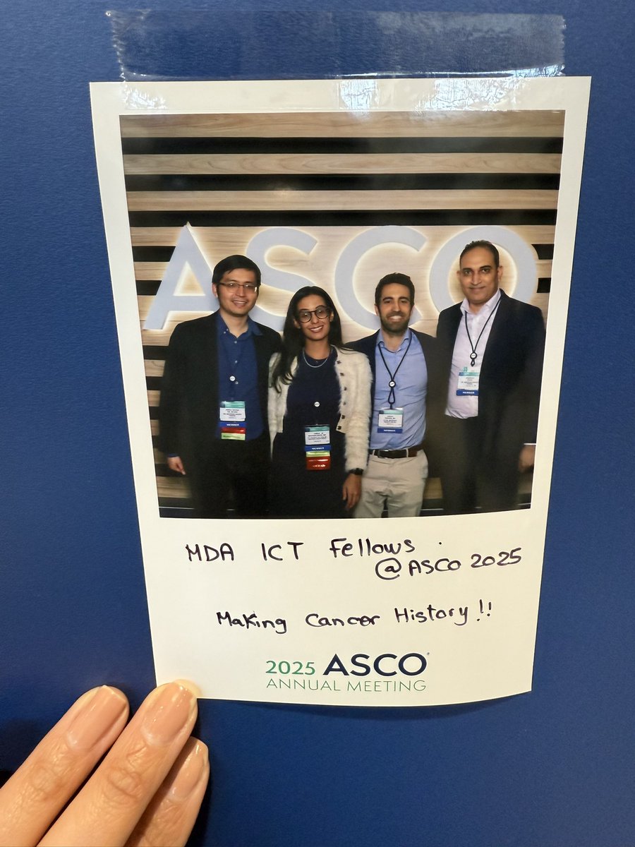 Camila Braganca Xavier (@camilabragancax) on Twitter photo Amazing #ASCO25 with the (former & current) ICT team!! <a href="/MDAndersonNews/">MD Anderson Cancer Center</a> <a href="/haroldnathantan/">Harold Nathan Tan</a> <a href="/CarlosTorradoMD/">Carlos Torrado</a> <a href="/mgoudaMD/">Mohamed A Gouda</a> <a href="/DavidHongMD/">David S. Hong MD</a> Amazing #ASCO25 with the (former & current) ICT team!! <a href="/MDAndersonNews/">MD Anderson Cancer Center</a> <a href="/haroldnathantan/">Harold Nathan Tan</a> <a href="/CarlosTorradoMD/">Carlos Torrado</a> <a href="/mgoudaMD/">Mohamed A Gouda</a> <a href="/DavidHongMD/">David S. Hong MD</a>
