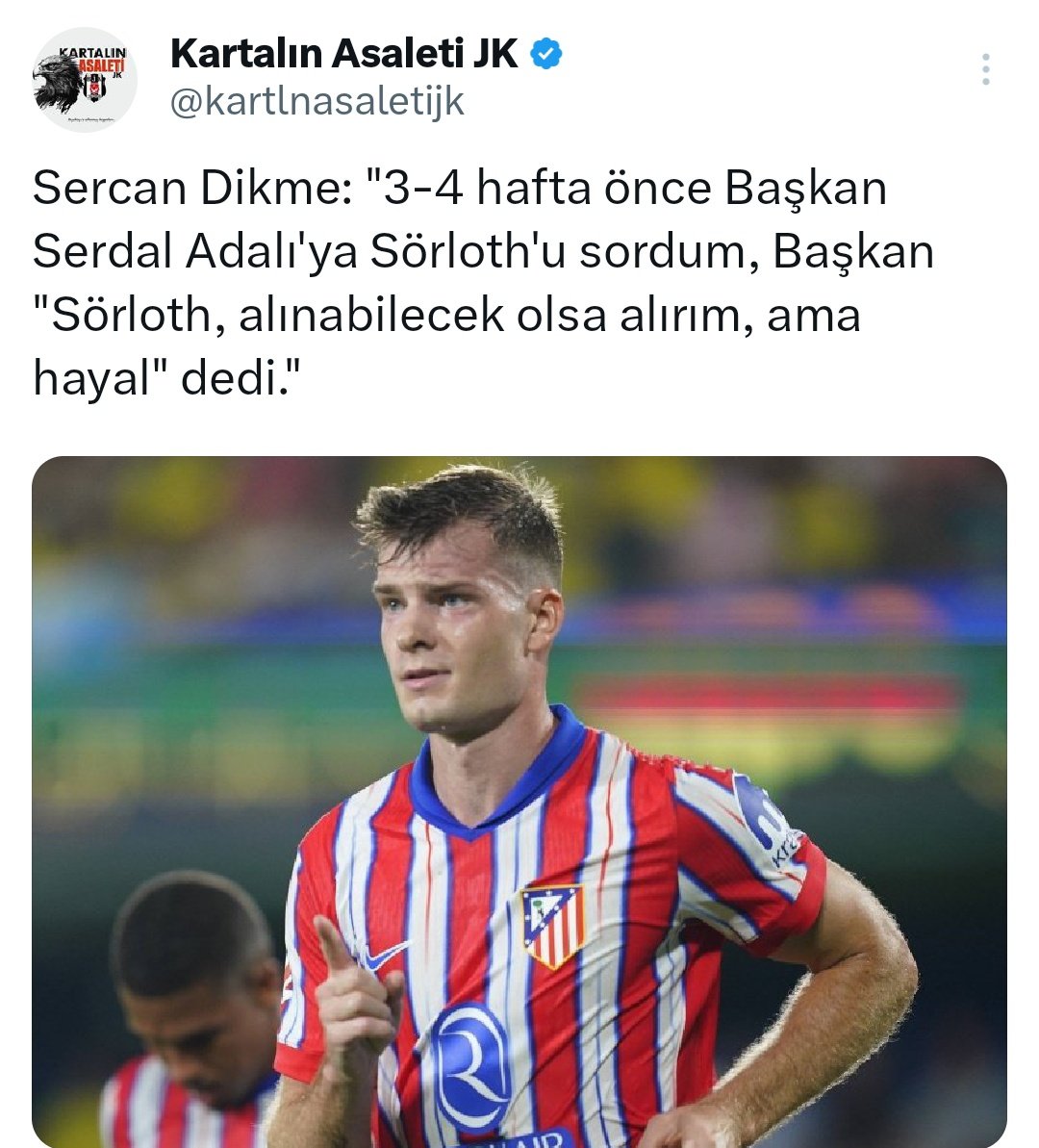 Beşiktaş Mücadelesi (@armaicinkavga) on Twitter photo Niye başkan secimden önce alırız ederiz daha önce yaptık diyordun. Şimdi Almanya 3. Lig topçusu kovalıyoruz <a href="/SerdalAdali_x/">Serdal Adalı</a> ? Niye başkan secimden önce alırız ederiz daha önce yaptık diyordun. Şimdi Almanya 3. Lig topçusu kovalıyoruz <a href="/SerdalAdali_x/">Serdal Adalı</a> ?