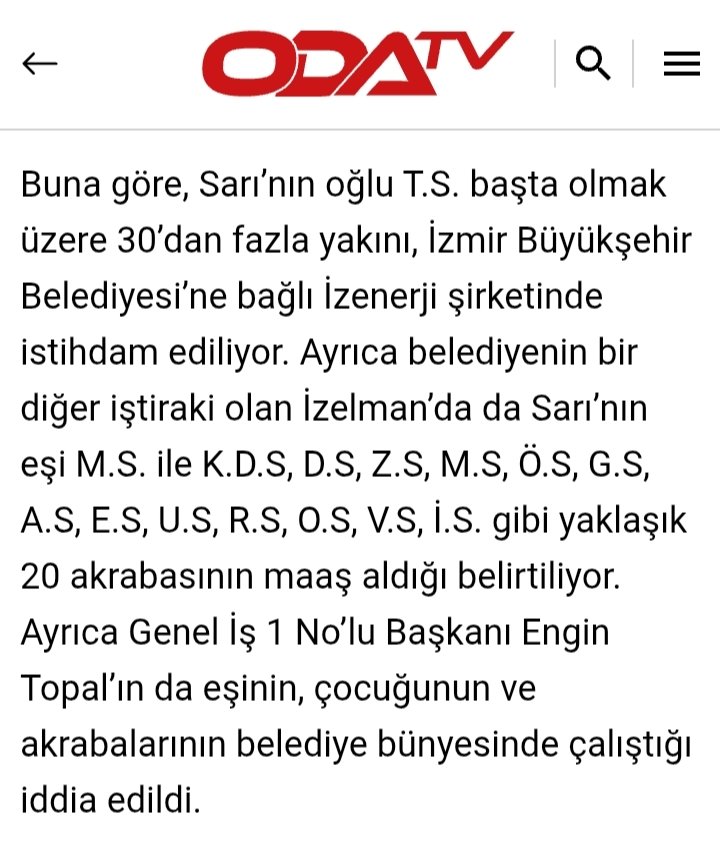 <a href="/drcemiltugay/">Dr. Cemil Tugay</a> Başkanım desteğimiz sizlerle
Lojavt kararı alın Sendikacıların kışkırtmasıyla işçiler bunu  yapıyor
O kadar parayı onlar değil sendikacı akrabaları için istiyordur
32 yıllık bir öğretmen hem  başöğretmen unvanı aldı 61 bin lira alıyor
hep işçiden yanayız ama bu başka bir şey olay