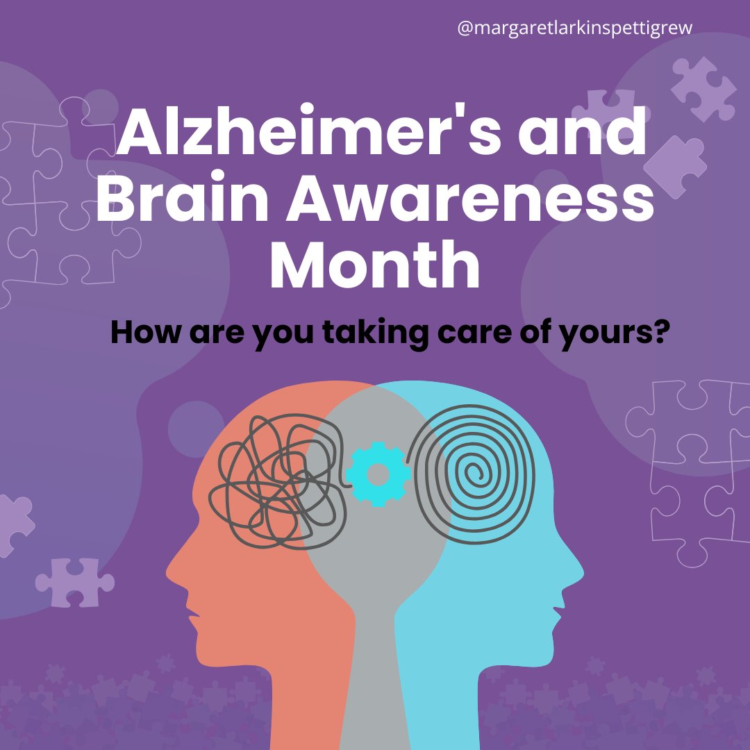 🧠 June is Alzheimer’s &amp; Brain Awareness Month. Over 55M people worldwide are affected. While there’s no cure, staying mentally active, socially connected &amp; heart-healthy can reduce risk. Wear purple, support caregivers, and spread awareness. 💜 #BrainAwareness #EndAlz