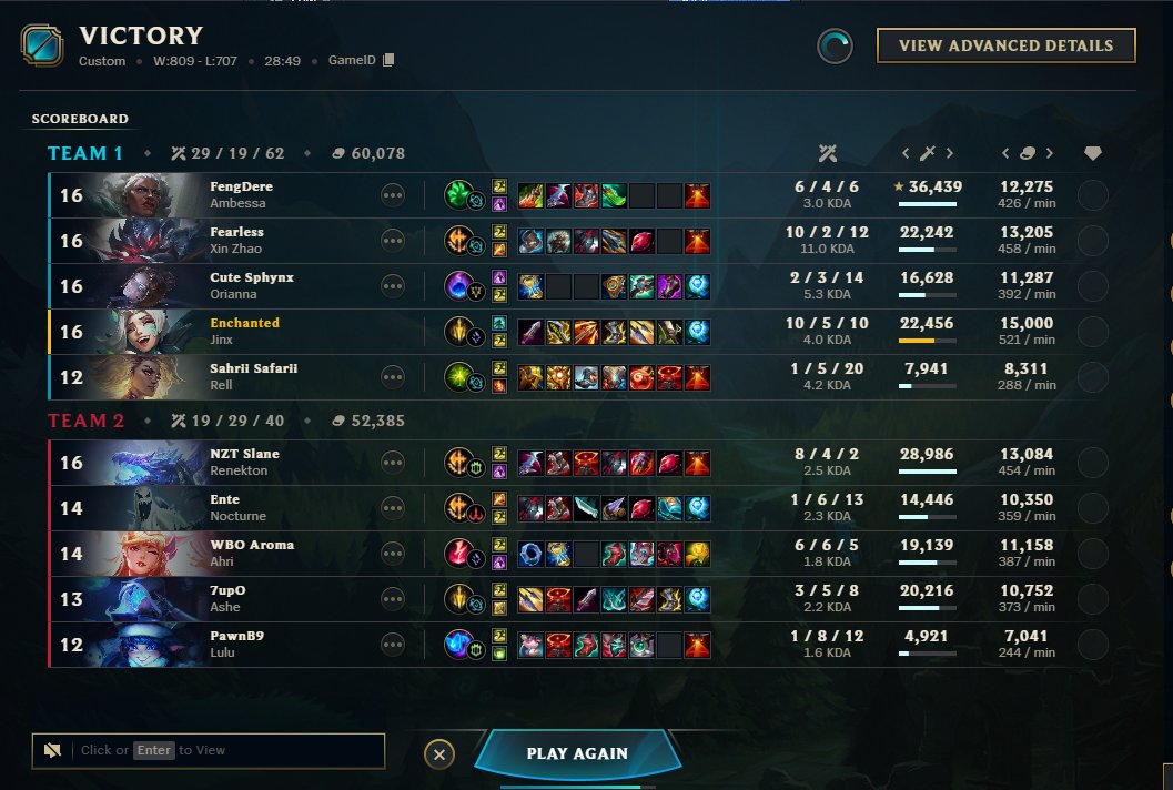 Las Divinas (looking for an org) (@lasdivinaslol) on Twitter photo 2-0 victory for us over DAG Deamons for the 1st matchday of the <a href="/PrimeLeague/">Die Techniker Prime League</a> Division 6!
News on our next matching coming soon™ 2-0 victory for us over DAG Deamons for the 1st matchday of the <a href="/PrimeLeague/">Die Techniker Prime League</a> Division 6!
News on our next matching coming soon™