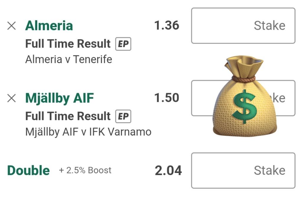 WINNER 💥💥💥

@ 2.04