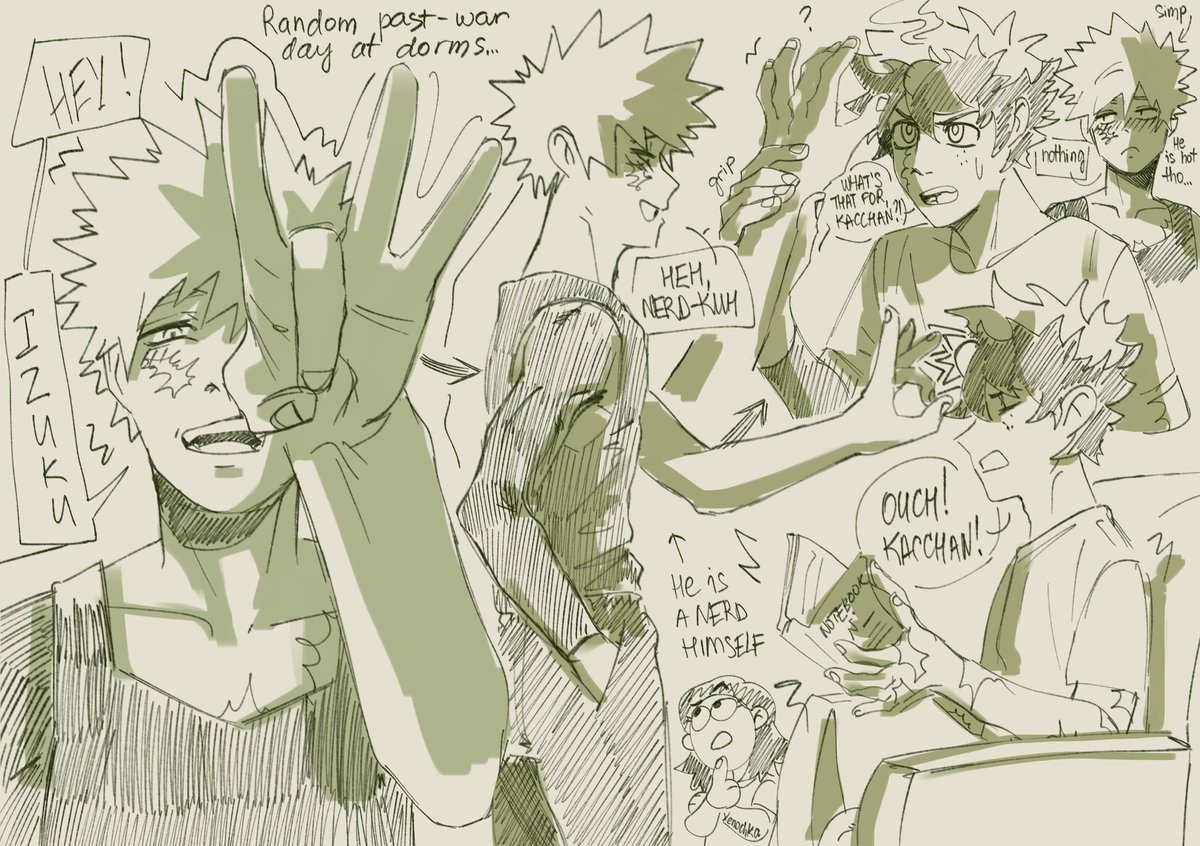 Xenochka's tweet image. Got on a ref of a flick and got on a mood to draw silly #bkdk