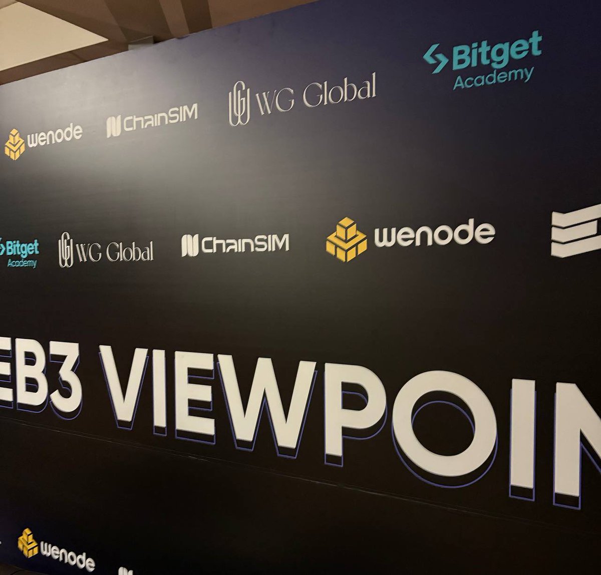 ChainSIM (@getchainsim) on Twitter photo Chainsim is proud to co-host the #Web3 Viewpoint this Friday in Prague!
We’re growing, evolving, and building the future of privacy.
Grateful to stand alongside amazing projects <a href="/WG_Global/">WG Global</a> <a href="/evaaprotocol/">EVAA Protocol</a> <a href="/BitgetAcademy/">Bitget Academy</a> <a href="/WenodeIO/">WeNode</a>
Let’s shape the #crypto revolution together! Chainsim is proud to co-host the #Web3 Viewpoint this Friday in Prague!
We’re growing, evolving, and building the future of privacy.
Grateful to stand alongside amazing projects <a href="/WG_Global/">WG Global</a> <a href="/evaaprotocol/">EVAA Protocol</a> <a href="/BitgetAcademy/">Bitget Academy</a> <a href="/WenodeIO/">WeNode</a>
Let’s shape the #crypto revolution together!
