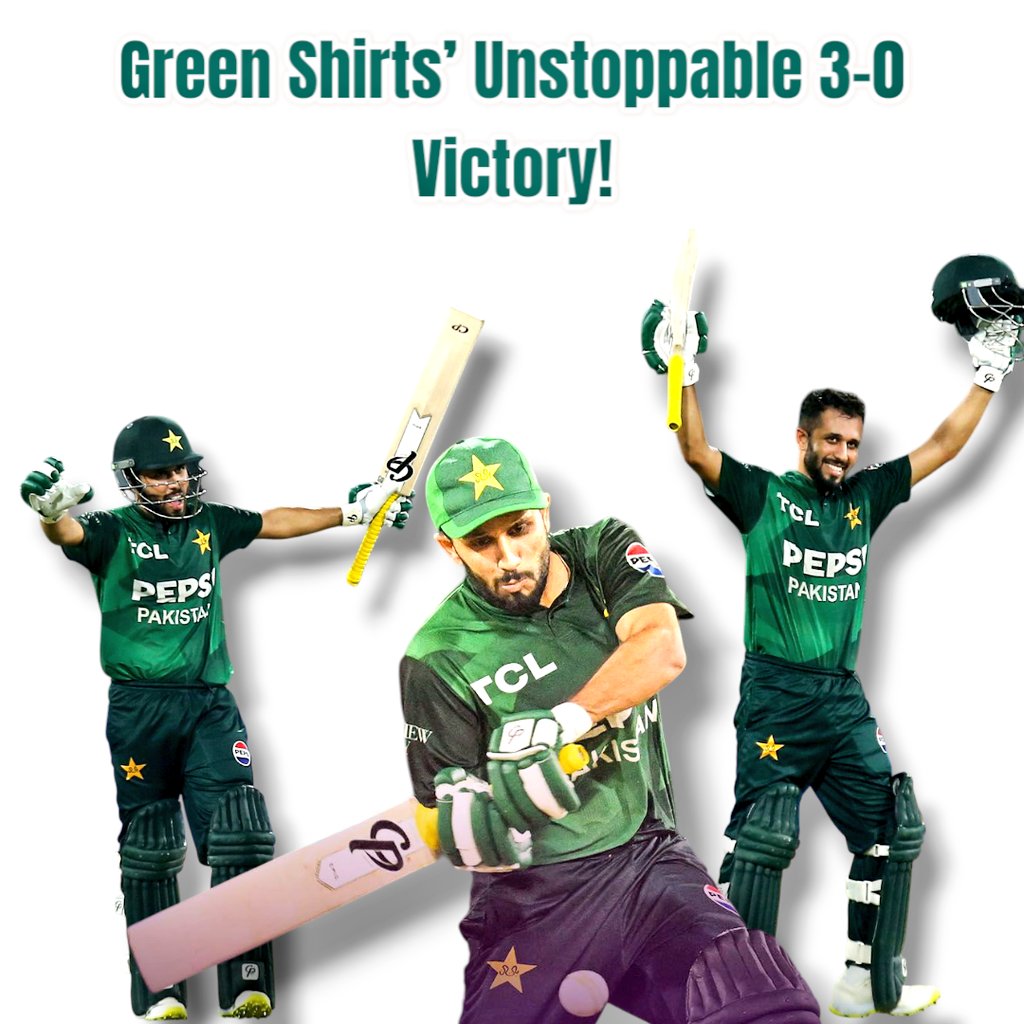 قذافی اسٹیڈیم میں بنگلہ دیش کے خلاف تین-صفر سے ٹی ٹوئنٹی سیریز جیتنے پر پاکستان کرکٹ ٹیم کو دل کی گہرائیوں سے مبارکباد پیش کرتا ہوں۔ ہماری ٹیم نے شاندار کھیل، غیر معمولی مہارت اور بہترین ہم آہنگی کا مظاہرہ کیا۔ میں مہمان ٹیم کے جذبۂ کھیل کو بھی سراہتا ہوں اور ان کے آئندہ مقابلوں