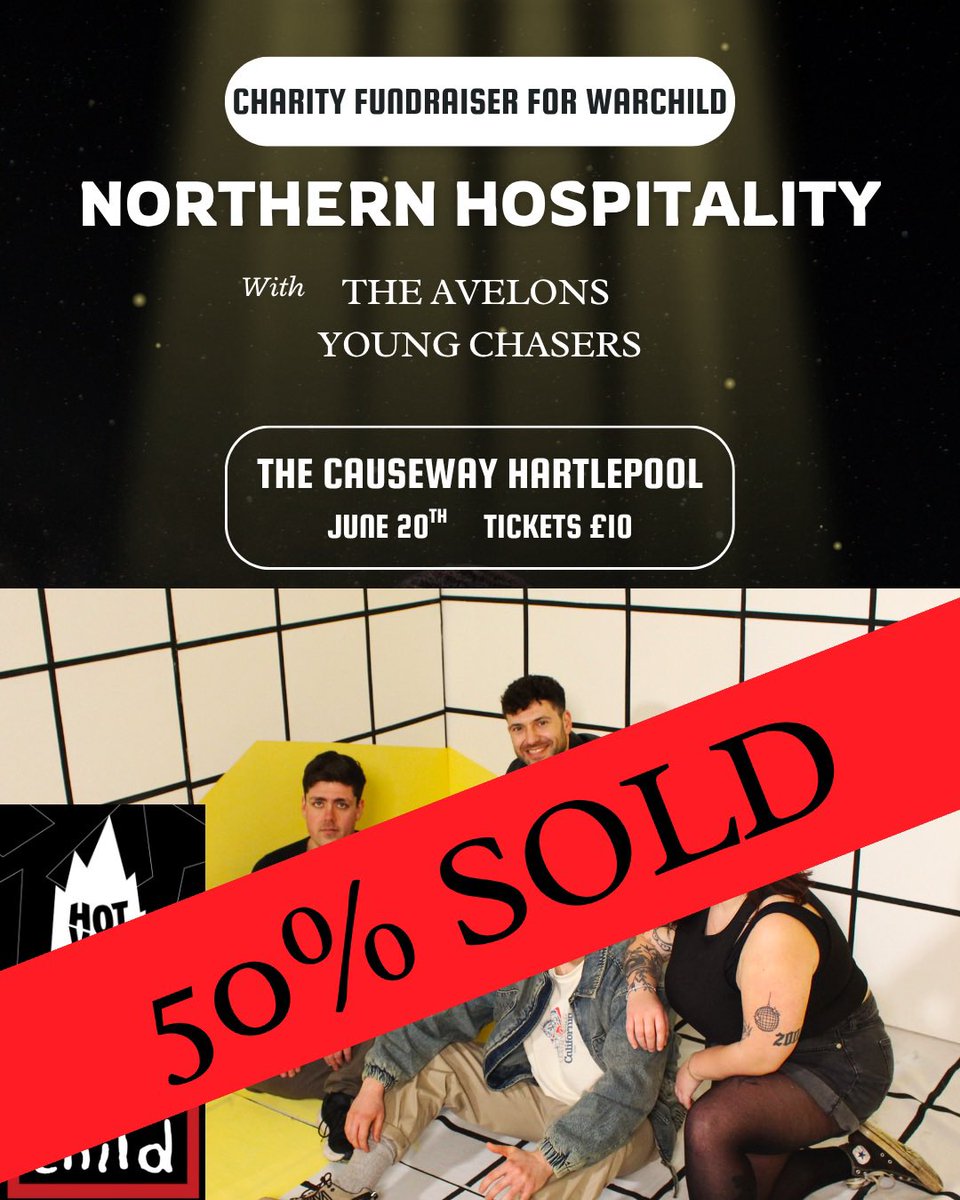 50% SOLD in just the first few days for our hometown HEADLINE show! 🏠🔥

Don’t miss your chance to be part of it — tickets are flying! 🎟️
Grab yours now before it’s too late! ⏳

#LiveMusic #HometownShow #HeadlineShow #GetYourTickets #DontMissThis