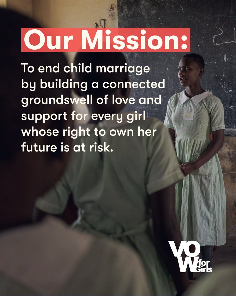 What if every celebration could change a life? At VOW for Girls, we believe every girl deserves the right to choose if, when, and whom to marry. Join us in turning love into action. ✨

📍 Learn more at our link in bio. 🔗

#VOWforGirls #EndChildMarriage #GirlsRights