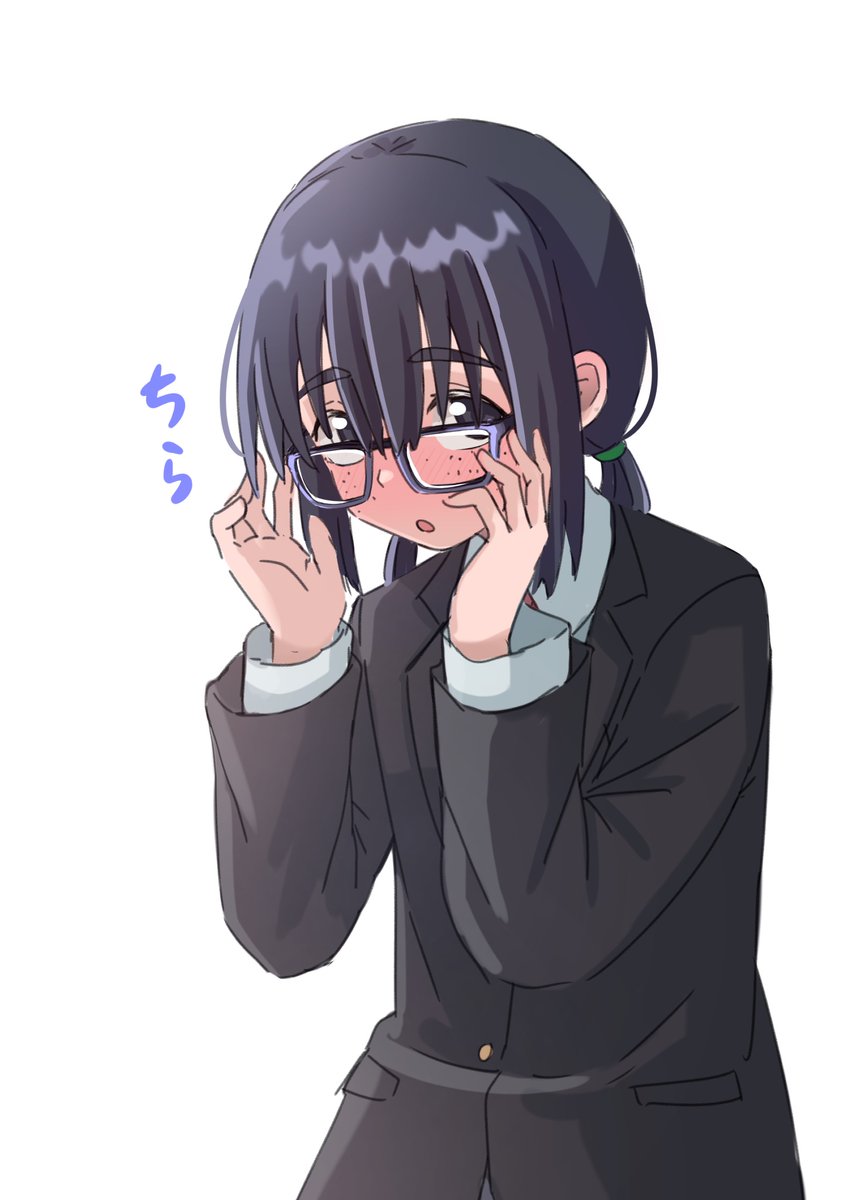 地味女の子の眼鏡をかけない理由(再掲) 