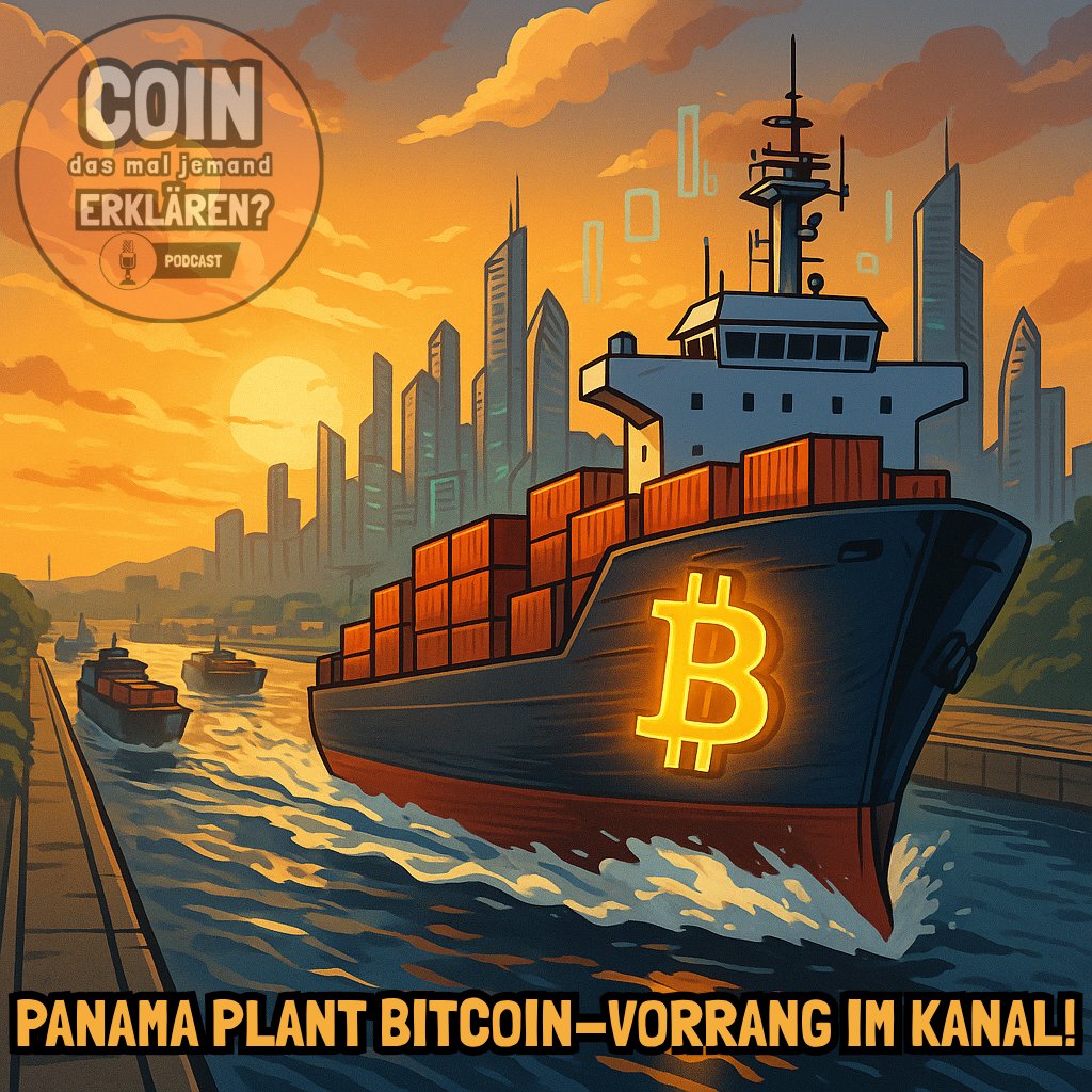 coin_jemand's tweet photo. 🚢🇵🇦 Panama überlegt, Schiffen mit Bitcoin-Zahlung Vorrang im Panamakanal zu geben.
Ein Zeichen für mehr Krypto-Adoption im Welthandel?

Bitcoin goes global – jetzt auch auf dem Wasserweg! 🌍⚓
#Bitcoin #Panama #PanamaKanal #KryptoNews #BTC #KryptoAdoption  #Logistik #Innovation https://t.co/wnQtnHKChb