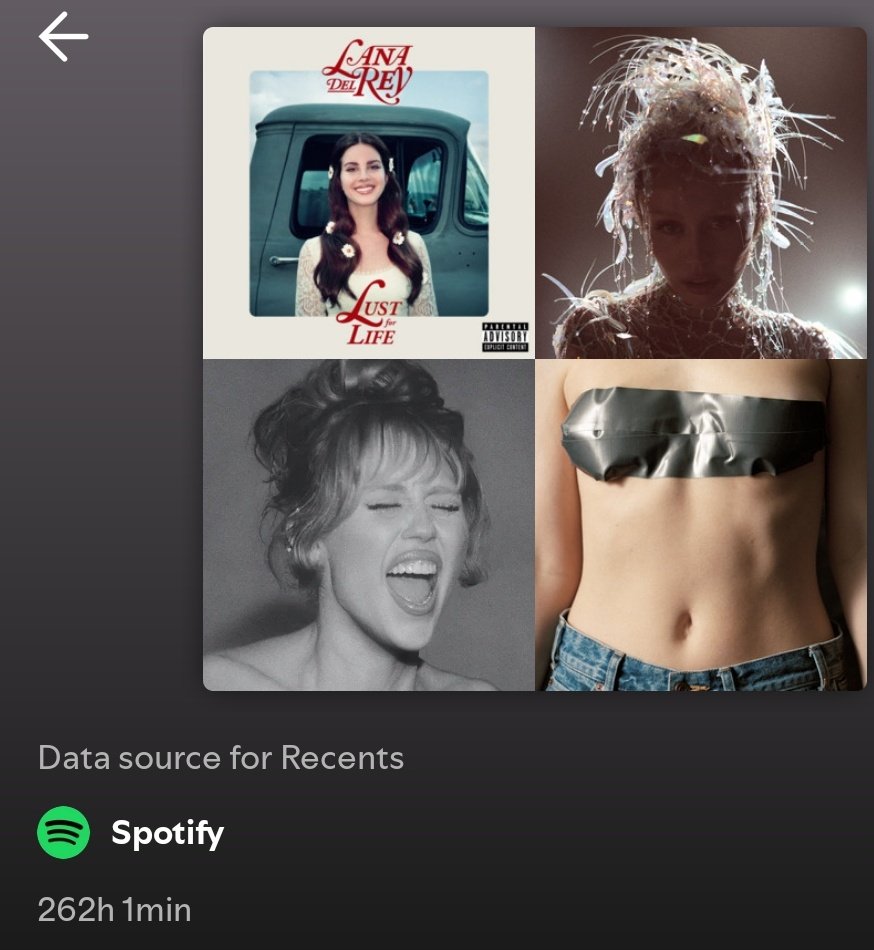 cuelinfofin's tweet photo. aparentemente, eu já ouvi 262 horas no meu spotify, e vocês, moots? https://t.co/kr2lvIA1cS