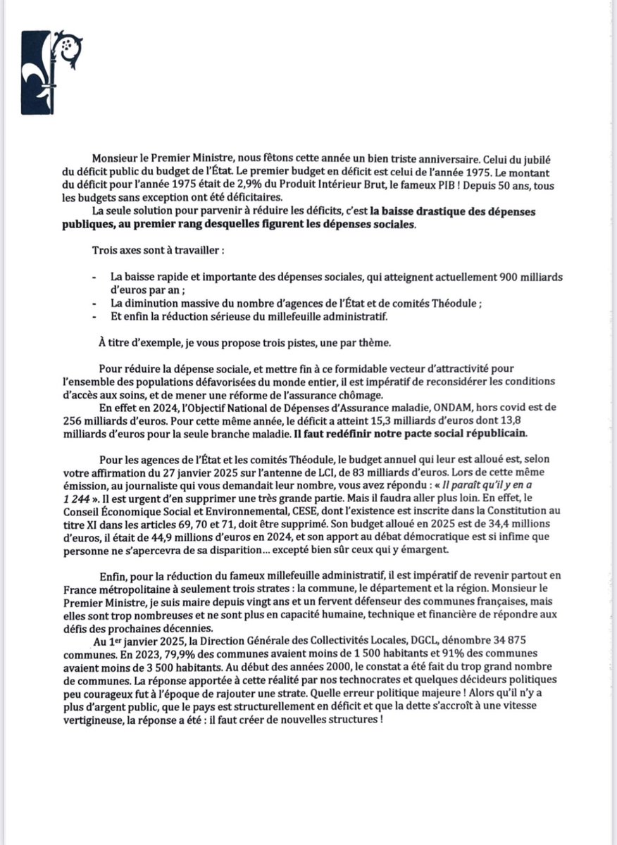 ericberdoati's tweet image. Ma lettre ouverte à Monsieur le Premier Ministre