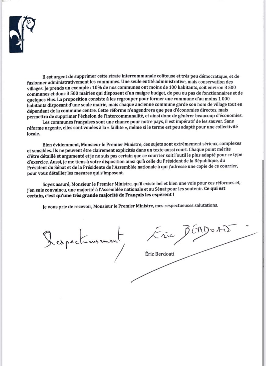 ericberdoati's tweet image. Ma lettre ouverte à Monsieur le Premier Ministre
