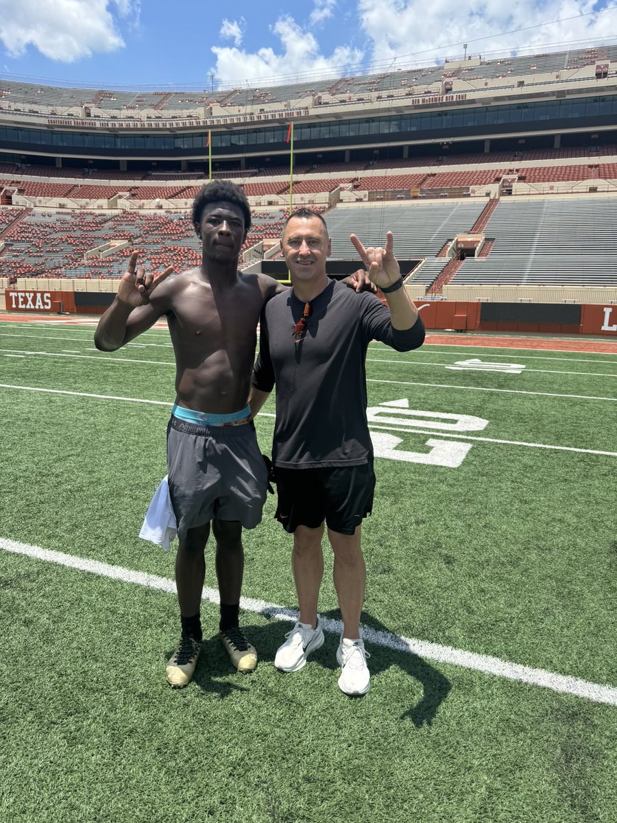 Alvin “A1” Mosley (@alvinmosley_3) on Twitter photo After great a camp at <a href="/TexasFootball/">Texas Football</a> And after a great conversation with <a href="/CoachSark/">Steve Sarkisian</a> I’m blessed to receive an scholarship from <a href="/TexasFootball/">Texas Football</a> #HookEm <a href="/JScruggs247/">Jordan Scruggs</a> <a href="/samspiegs/">Sam Spiegelman</a> <a href="/SWiltfong_/">Steve Wiltfong</a> <a href="/ciege81/">Chris Jackson</a> <a href="/jackson_dip/">Jackson DiPasquale</a> <a href="/TFloss32/">Todd Glawson</a> <a href="/_iNEEDit_/">DeChe’ Milburn</a> <a href="/TXHRecruiting/">TexasHorn Recruiting</a> <a href="/CoachJackACHS/">David H. Jackson Jr, M. Ed.</a> <a href="/CoachTCRandle/">Coach Randle</a> After great a camp at <a href="/TexasFootball/">Texas Football</a> And after a great conversation with <a href="/CoachSark/">Steve Sarkisian</a> I’m blessed to receive an scholarship from <a href="/TexasFootball/">Texas Football</a> #HookEm <a href="/JScruggs247/">Jordan Scruggs</a> <a href="/samspiegs/">Sam Spiegelman</a> <a href="/SWiltfong_/">Steve Wiltfong</a> <a href="/ciege81/">Chris Jackson</a> <a href="/jackson_dip/">Jackson DiPasquale</a> <a href="/TFloss32/">Todd Glawson</a> <a href="/_iNEEDit_/">DeChe’ Milburn</a> <a href="/TXHRecruiting/">TexasHorn Recruiting</a> <a href="/CoachJackACHS/">David H. Jackson Jr, M. Ed.</a> <a href="/CoachTCRandle/">Coach Randle</a>