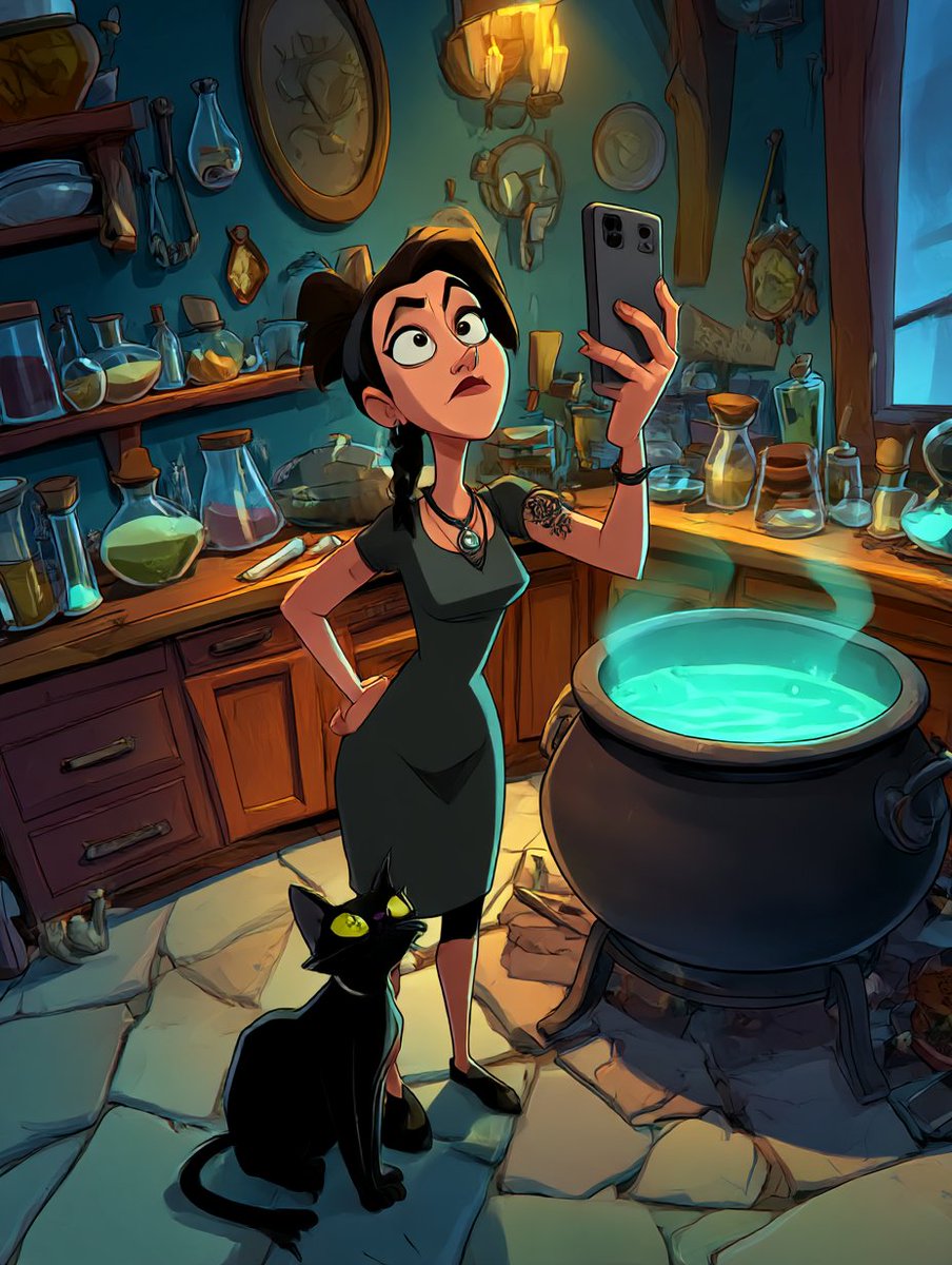 Images Midjourney V7
from today's prompt battles in their discord group.
this was a prompt for a frustrated selfie