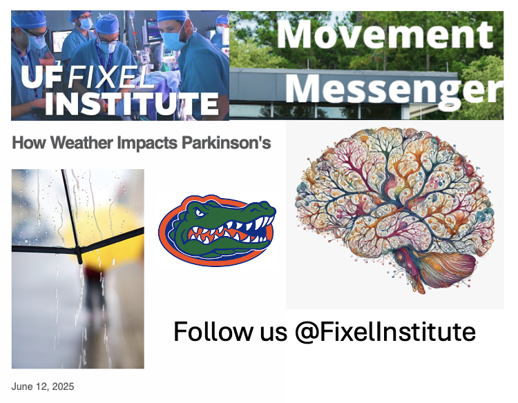 Michael Okun (@michaelokun) on Twitter photo How does weather impact Parkinson's? Does living 1-3 miles from a golf course affect your Parkinson's risk? These stories and more in this month's free Fixel Movement Messenger. If you don't follow us <a href="/FixelInstitute/">Norman Fixel Institute for Neurological Diseases</a> on all our social media channels you are missing our daily How does weather impact Parkinson's? Does living 1-3 miles from a golf course affect your Parkinson's risk? These stories and more in this month's free Fixel Movement Messenger. If you don't follow us <a href="/FixelInstitute/">Norman Fixel Institute for Neurological Diseases</a> on all our social media channels you are missing our daily