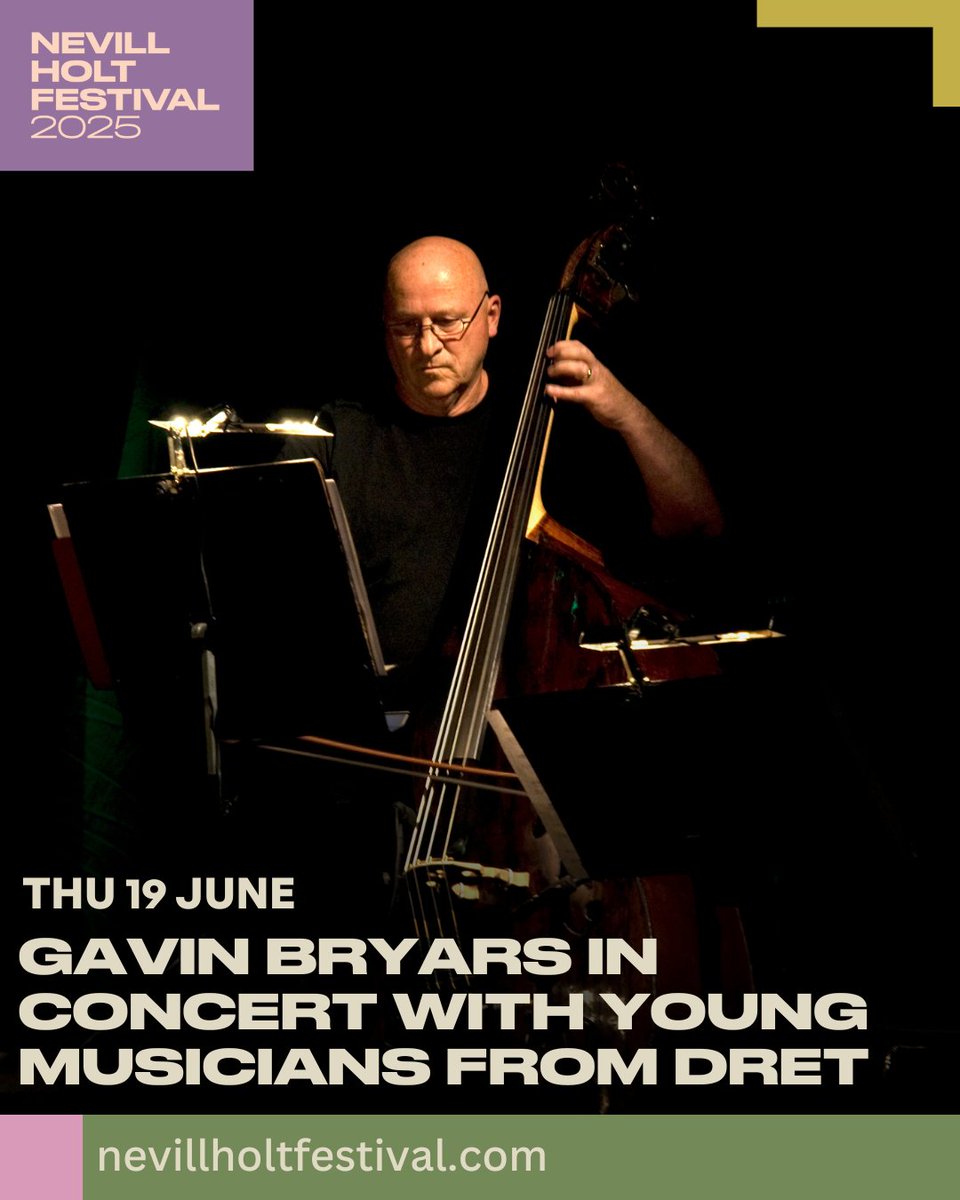 Gavin Bryars (@gavin_bryars) on Twitter photo Coming up in June, The Gavin Bryars Ensemble perform at the Nevill Holt Festival, playing versions of Jesus' Blood Never Failed Me Yet & The Sinking of The Titanic in the main theatre space. 6pm June 19th, Tickets available here: nevillholtfestival.com/events/gavin-b… <a href="/NevillHoltFest/">Nevill Holt Festival</a> Coming up in June, The Gavin Bryars Ensemble perform at the Nevill Holt Festival, playing versions of Jesus' Blood Never Failed Me Yet & The Sinking of The Titanic in the main theatre space. 6pm June 19th, Tickets available here: nevillholtfestival.com/events/gavin-b… <a href="/NevillHoltFest/">Nevill Holt Festival</a>