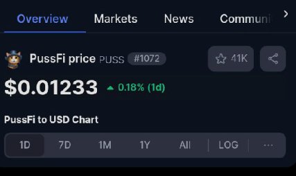 FaranNabeel's tweet photo. @PussFi_FNDN 🚀 $PUSS is growing up 🙀, Itt is first native meme coin of steem blockchain, from meme to power house PussFi ecosystem: rewards and more. Join us and enjoy it and watch $PUSS take over the crypto. 

#PussFi, #PUSS #Steemit $Steem https://t.co/Oym1gYpx2g