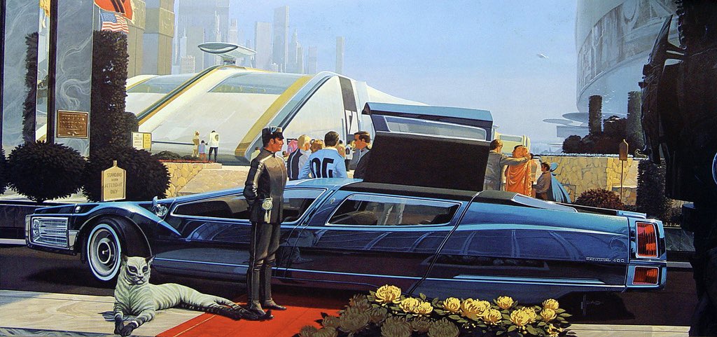 SYD MEAD SENTINEL LIMO 400 x 7(remodeled) for 