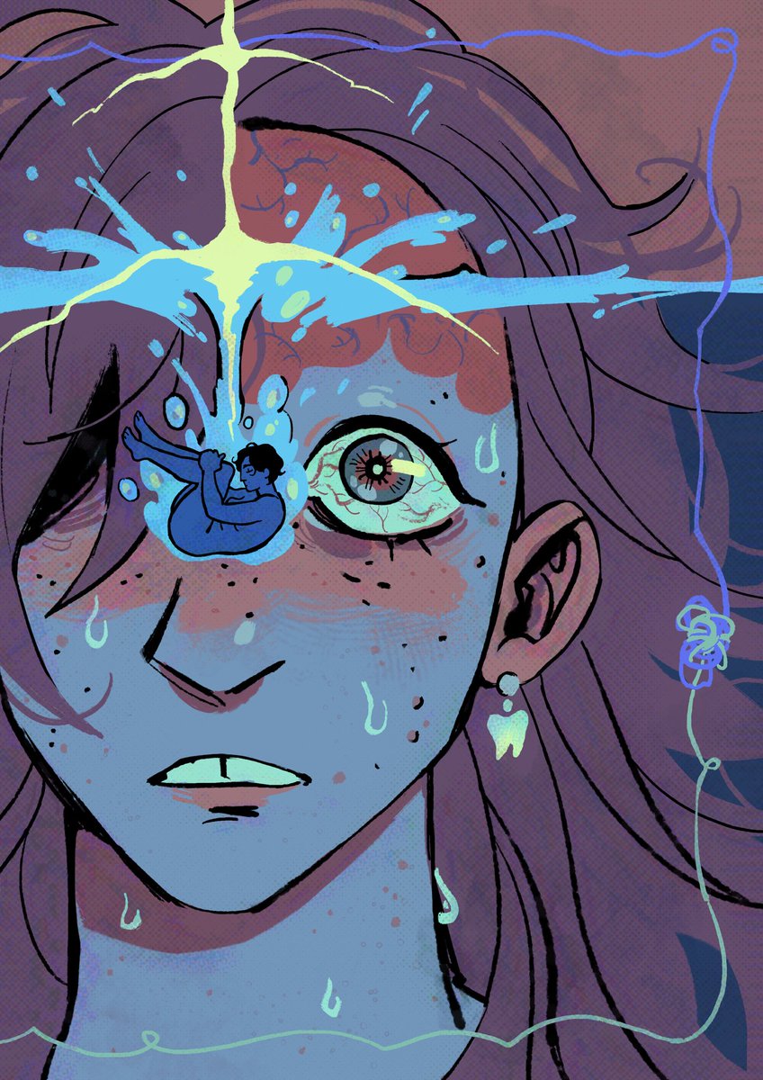 you fell right through my fontanel 
#oc