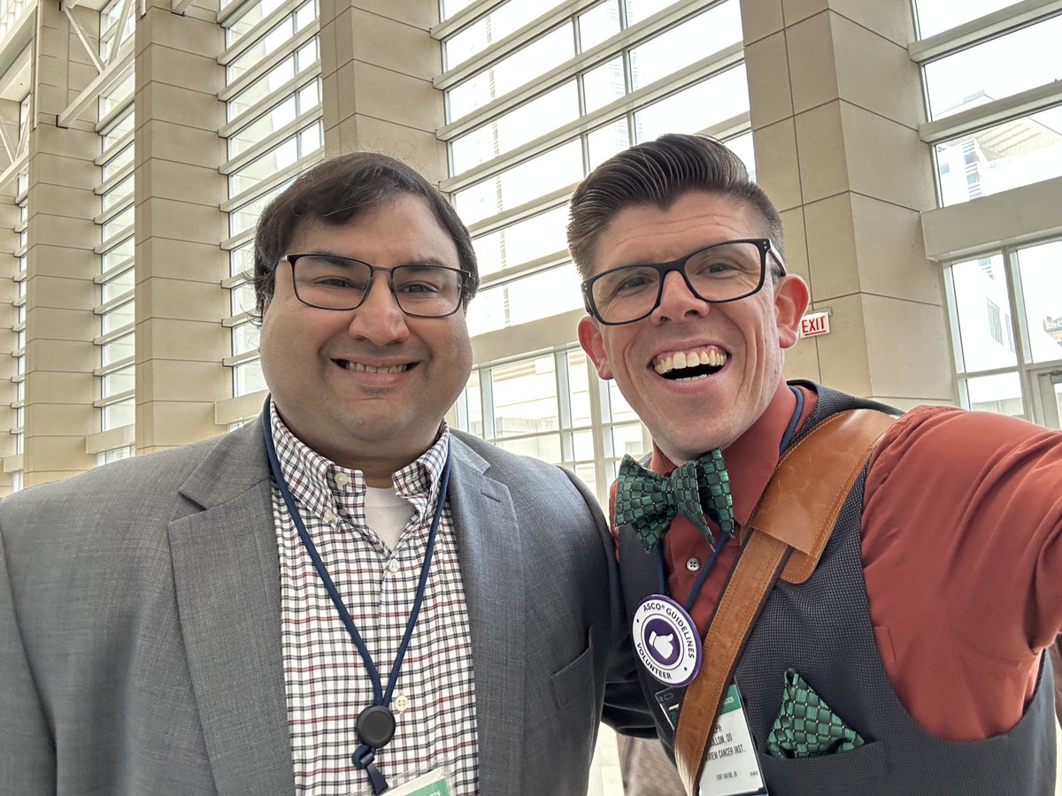 Dr Joseph McCollom DO (@realbowtiedoc) on Twitter photo Need to collect a #SuppOncSelfies 📸 with <a href="/Deebacca/">Deepak Vadehra</a> every single <a href="/ASCO/">ASCO</a> meeting. Wonderful watching him rise as a #KoL in #GIonc and excited he's landed <a href="/RoswellPark/">Roswell Park</a> #ASCO25
<a href="/yekeduz_emre/">Emre Yekedüz</a>
<a href="/DRBakaloudiMD/">Dimitra R. Bakaloudi MD, MS, MPA</a>
<a href="/AndreaAnampaG/">Andrea Anampa-Guzmán (she/ella)</a>
<a href="/ReginaBarCar/">Regina Barragan-Carrillo</a>
<a href="/cwspeers/">Corey Speers</a>
<a href="/drenriquegrande/">Enrique Grande</a>
<a href="/FunchainMD/">Pauline Funchain</a> Need to collect a #SuppOncSelfies 📸 with <a href="/Deebacca/">Deepak Vadehra</a> every single <a href="/ASCO/">ASCO</a> meeting. Wonderful watching him rise as a #KoL in #GIonc and excited he's landed <a href="/RoswellPark/">Roswell Park</a> #ASCO25
<a href="/yekeduz_emre/">Emre Yekedüz</a>
<a href="/DRBakaloudiMD/">Dimitra R. Bakaloudi MD, MS, MPA</a>
<a href="/AndreaAnampaG/">Andrea Anampa-Guzmán (she/ella)</a>
<a href="/ReginaBarCar/">Regina Barragan-Carrillo</a>
<a href="/cwspeers/">Corey Speers</a>
<a href="/drenriquegrande/">Enrique Grande</a>
<a href="/FunchainMD/">Pauline Funchain</a>