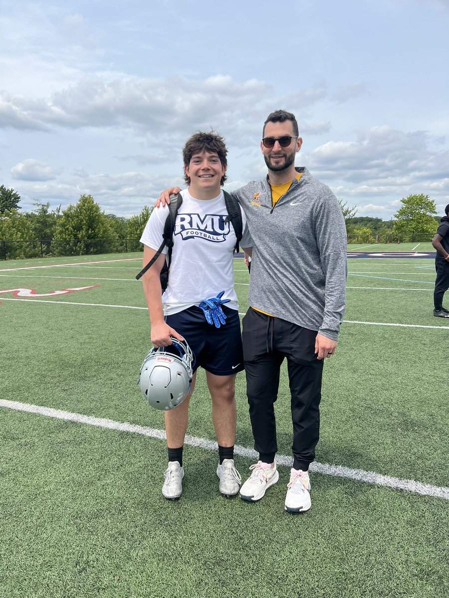 Brayden Homoki 3⭐️LB (@brayden_homoki) on Twitter photo After a great performance at <a href="/RMU_Football/">RMU Football</a> mega camp, I am BLESSED to receive my first division two offer from <a href="/FootballGannon/">Gannon Football</a>. Thank you <a href="/coachkage/">Tony Caljean</a> !!
<a href="/Middie_Football/">Midview Football</a> <a href="/MidviewStrength/">Midview Strength</a> <a href="/DaleRodick/">Dale Rodick II</a> <a href="/mfarrellsports/">Mike Farrell</a> <a href="/Coach_Wiz9191/">Alex Wierzbicki</a> After a great performance at <a href="/RMU_Football/">RMU Football</a> mega camp, I am BLESSED to receive my first division two offer from <a href="/FootballGannon/">Gannon Football</a>. Thank you <a href="/coachkage/">Tony Caljean</a> !!
<a href="/Middie_Football/">Midview Football</a> <a href="/MidviewStrength/">Midview Strength</a> <a href="/DaleRodick/">Dale Rodick II</a> <a href="/mfarrellsports/">Mike Farrell</a> <a href="/Coach_Wiz9191/">Alex Wierzbicki</a>