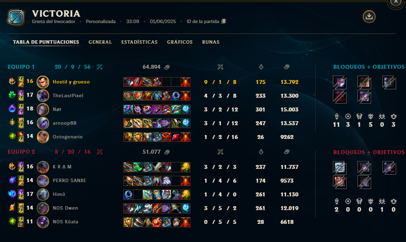 primer oficial ganado en 3 meses!