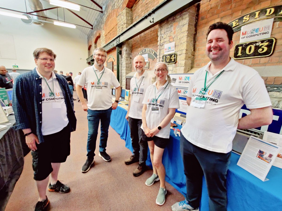 MuseumComputing's tweet image. The Museum of Computing would like to thank @shortcircuit104 for organising the amazing RetroFest event in our home town of Swindon. It was a pleasure to collaborate with them and we met so many wonderful visitors and exhibitors. Looking forward to supporting next year's event!
