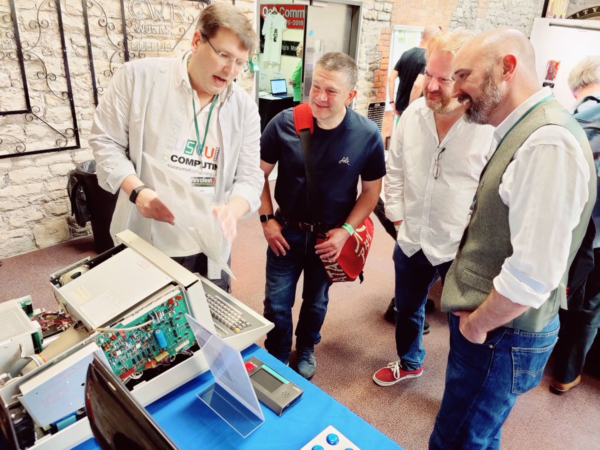 MuseumComputing's tweet image. The Museum of Computing would like to thank @shortcircuit104 for organising the amazing RetroFest event in our home town of Swindon. It was a pleasure to collaborate with them and we met so many wonderful visitors and exhibitors. Looking forward to supporting next year's event!