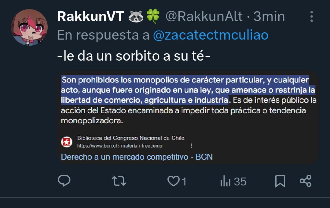 MisrraVT's tweet image. La gente leyó monopolio y asumió que admitía un delito.

Realmente esto es un error por mi parte sobre la palabra, debería de haberlo mencionado como "Ecosistema" o "Lideres de mercado".

Lo que ocurre es que simplemente no había alternativa a nosotros, eramos lideres de mercado,…