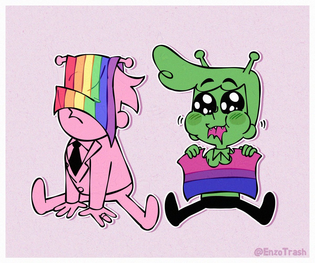 I realized misterman being bisexual is kind of redundant in this AU since all umbertians are male but he's allowed to be special 💚💖 
#UmbertActually #UnionYaoi