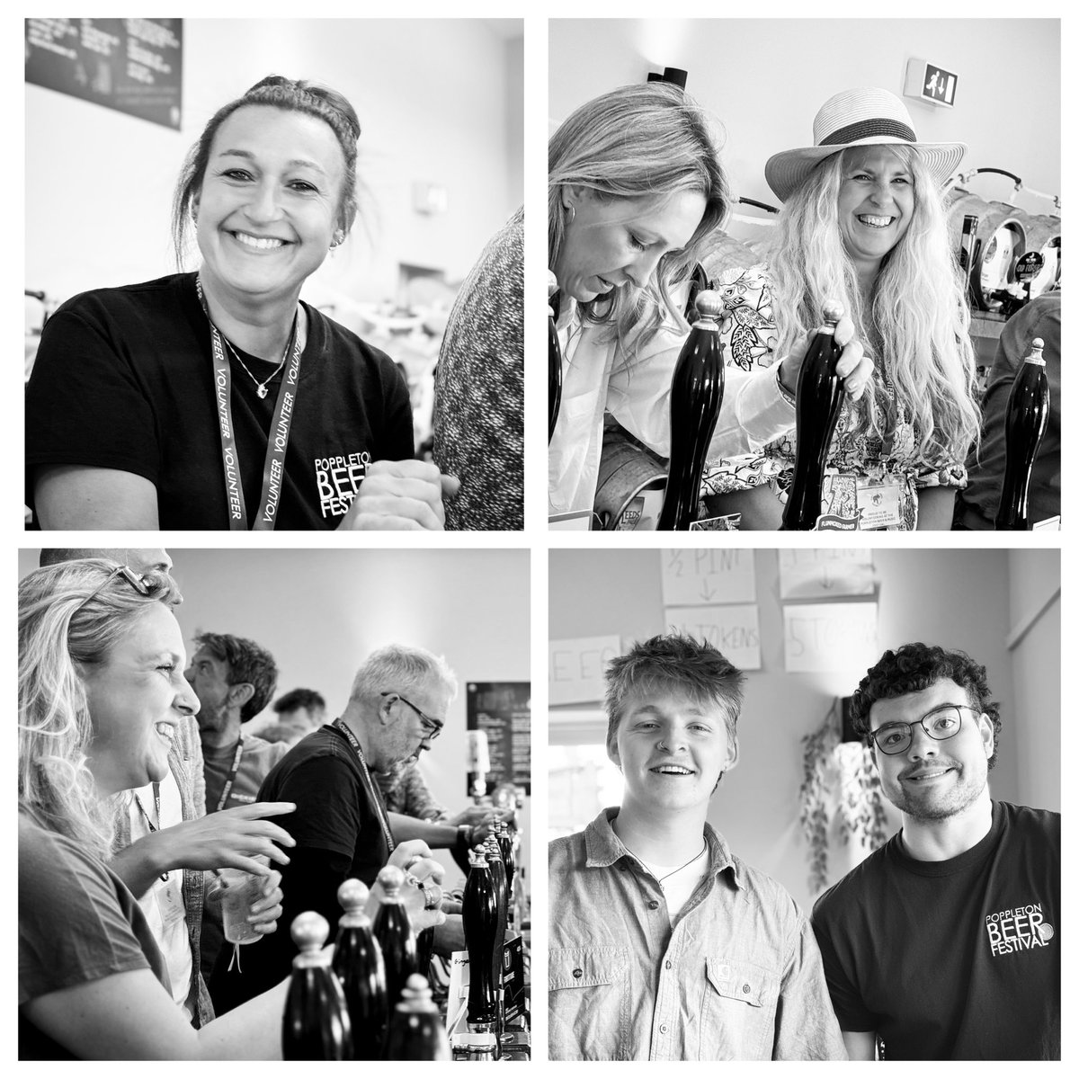 5 days to go and our happy volunteers are gearing up to pull over 5000 pints on Friday and Saturday - we can’t wait! 🍺🎉🙂