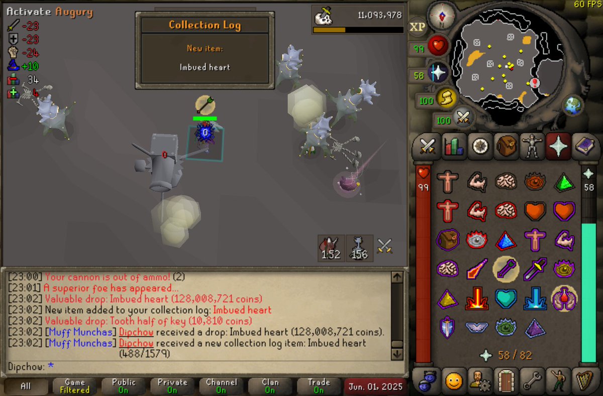 osrs_dc's tweet image. 🎉 only 11m slayer exp!